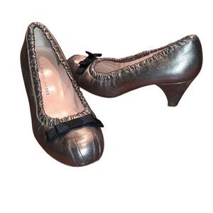 Marc by Marc Jacobs pewter heels , size 39.5